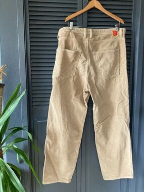 Men's Corduroy Pants in Beige